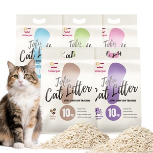Arena para Gatos de Tofu Personalizada con Fragancia a Lavanda, Polvo para Bebés, Café, Limón y Rosa, Aglomerante Fuerte, Desechable por el Inodoro, Bajo en Polvo, Control de Olores - Product Image 1