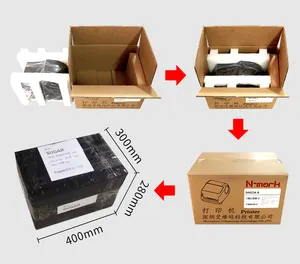 Impresora Digital de Cintas Personalizadas N-mark, Máquina de Impresión de Láminas por Calor para Cintas de Satén, Fabricante de Etiquetas, Interfaz USB, 306dpi - Product Image 6