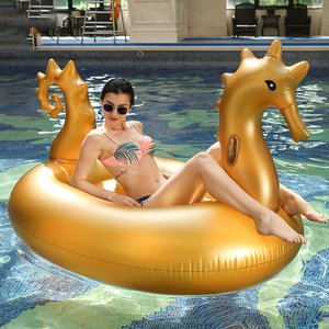 Flotador Inflable de Flamenco para Piscina, Juguete Acuático para Montar en la Piscina o Playa - Product Image 2