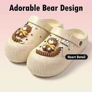 Sabots plats souples en maille antidérapants pour femmes, mode estivale, rehaussant la taille de 3 cm, chaussures d'extérieur pour femmes - Product Image 6