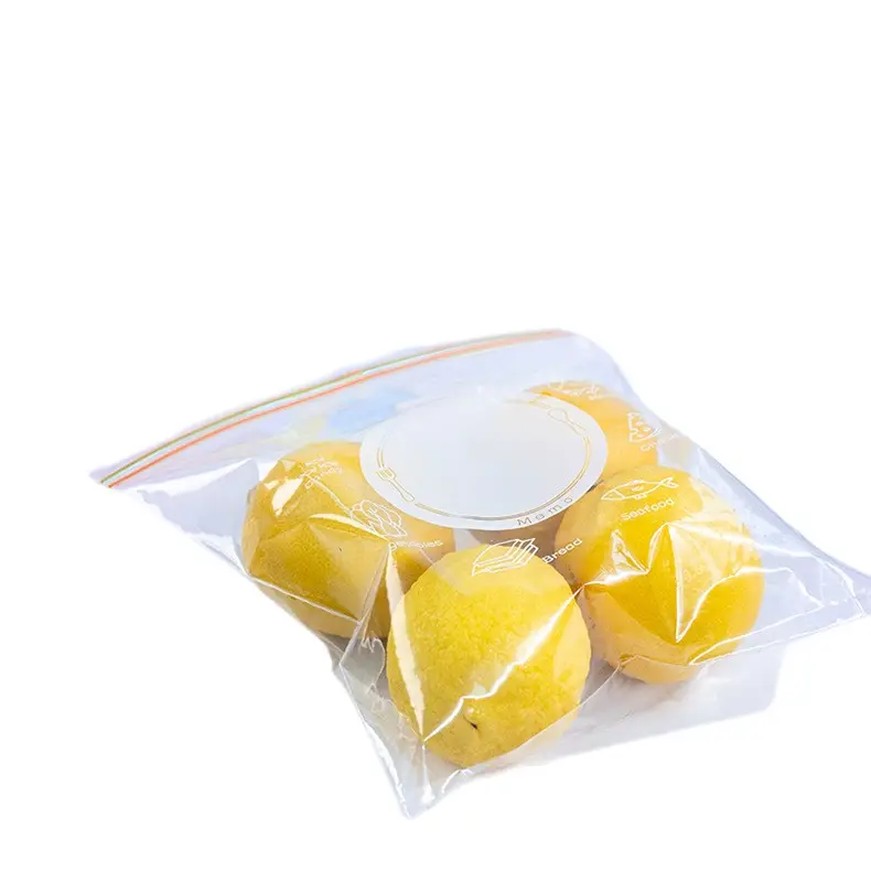 MCD réutilisable PE sacs d'emballage de stockage des aliments légumes fruits sous vide sac en plastique sac de conservation