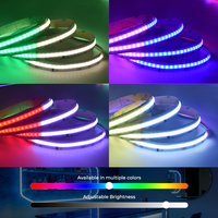 VH SMART LIGHTING Bande lumineuse LED RGBW flexible 24V à changement de couleur pour l'éclairage d'ambiance des divertissements KTV
