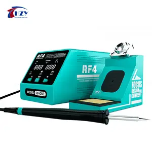 Estación de soldadura Digital RF4, soldador electrónico de teléfono, PCB, IC, SMD, BGA, herramienta de reparación de soldadura con puntas RF-ONE