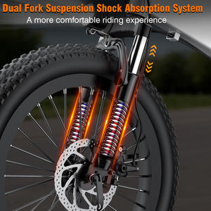 Bicicleta Eléctrica Plegable con Marco de Aluminio, Motor sin Escobillas de 350W, Ruedas de 20'', Batería de 7.8Ah, Velocidad Máxima de 32km/h, Transporte que Ahorra Espacio - Product Image 5