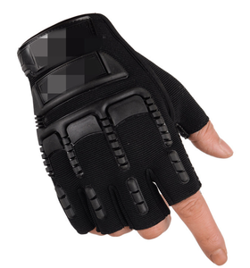 Guantes Tácticos DF sin Dedos con Protección Contra Impactos y Absorción de Vibraciones para Motocicleta - Product Image 3