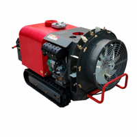 Mesin Penyemprot Pohon Buah 200L 300L Remote Control Tracked Tekanan Tinggi Semprotan Udara untuk Pengendalian Hama dan Penyakit Kebun