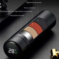 Bouteille d'eau chaude intelligente en acier inoxydable 304 500ml avec contrôle de la température
