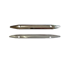 Stainless Steel 316 Mirror Polished Marine Rub Rail Strake 457x19mm Deck Railing Fitting <b>Yacht</b> Boat Hardware Accessories Stainle - Product Image 5