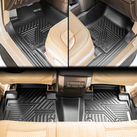 Tapis de Sol de Voiture TPE 5D Antidérapant et Étanche de Haute Qualité pour Toyota Prado
