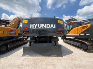 Excavadora de Ruedas Usada Hyundai 210W-9S Robex, Excavadora Hidráulica con Cucharón de 0.92m³ para Construcción y Movimiento de Tierras - Product Image 6