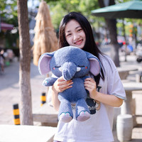 Animaux en peluche personnalisés avec étiquette de taille : Lapin, Éléphant, Ours en peluche, Jouets en peluche pour enfants