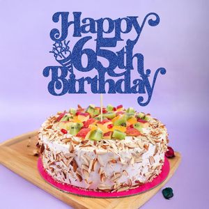 1 Pieza Decoración para Pastel de <span class=keywords><strong>Feliz</strong></span> <span class=keywords><strong>Cumpleaños</strong></span> Número <span class=keywords><strong>65</strong></span> con Purpurina, Adorno para Pastel de <span class=keywords><strong>Feliz</strong></span> <span class=keywords><strong>Cumpleaños</strong></span>, ¡Saludemos a los <span class=keywords><strong>65</strong></span> Años!, para Decoración de Fiesta de Aniversario de Bodas - Product Image 6