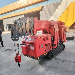 L135 Mini grue araignée hydraulique à sauvegarde automatique <span class=keywords><strong>Caterpillar</strong></span> 4 5 6 8 tonnes Grue araignée de Chine Grue araignée - Product Image 3