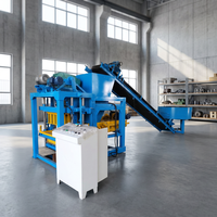 Offre Spéciale : Machine de Fabrication de Blocs de Pavé Hongbaoyuan QT 4-28, Ligne de Production de Briques, Moulage Automatique par Vibration, Longue Durée de Vie