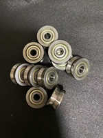 Roulements à rouleaux de rail de guidage à rainure en V LV20/8 V30 8*30*14mm bague extérieure fente en V 120 degrés