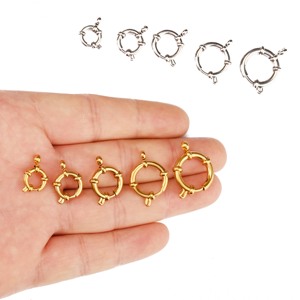 Khóa Tay Lái Bằng Thép Không Gỉ Khóa Lò Xo Đôi Vòng Tay Dạng Vỉ Khóa Lò Xo - Product Image 3