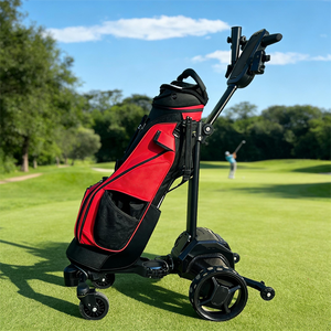 Nouveau design Chariot de golf électrique Follow Me AI Caddy avec télécommande et système anti-basculement - Product Image 1