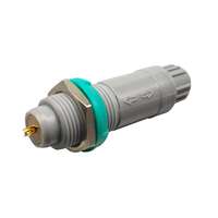 Conector Circular de Empuje y Tracción de Plástico Serie P, Enchufe PAG Autoblocante, Conector PKG para Dispositivos Médicos