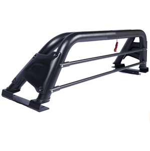 Universel 3 "noir américain avec feu de freinage Cage de roulis Accessoires de camionnette Barre de sport en acier inoxydable - Product Image 4