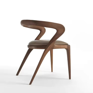JP Duty <span class=keywords><strong>in</strong></span> pelle sedile moderno di lusso <span class=keywords><strong>in</strong></span> <span class=keywords><strong>legno</strong></span> sala da pranzo <span class=keywords><strong>sedie</strong></span> <span class=keywords><strong>per</strong></span> la casa <span class=keywords><strong>in</strong></span> <span class=keywords><strong>legno</strong></span> e pelle <span class=keywords><strong>in</strong></span> <span class=keywords><strong>legno</strong></span> massello sedia da pranzo - Product Image 2