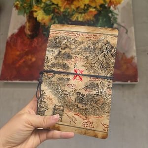 A6 blocco note adatto per gli <span class=keywords><strong>itinerari</strong></span> dei clienti degli agenti di viaggio dell'ufficio dettagli del volo <span class=keywords><strong>e</strong></span> prenotazioni di Hotel con <span class=keywords><strong>mappa</strong></span> del tesoro - Product Image 1