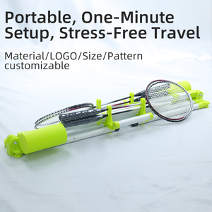 ชั้นวางแบดมินตัน10.5นิ้วแบบพกพาน้ำหนักเบาใช้กลางแจ้งพร้อมลูกแบดมินตัน2ลูก - Product Image 3
