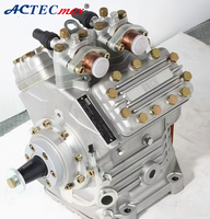 Système de climatisation pour bus de ville 12V 24V, 8,6~10,5M, 26KW, climatiseur de bus monté sur le toit avec compresseur Bock 655K 650CC