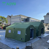 Tente médicale gonflable hermétique mobile de tunnel de désinfection d'hôpital de PVC imperméable extérieur pour la quarantaine