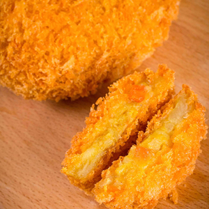Croquetas Japonesas Congeladas, Crujientes, con Relleno Salado de Patata, Estilo Comida Callejera, Bolsa de 30g, Refrigeradas, Almacenamiento a -18°C, <span class=keywords><strong>Tsukiji</strong></span> - Product Image 1
