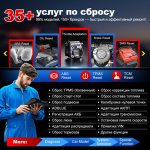 Outils de diagnostic automobile LAUNCH <span class=keywords><strong>X431</strong></span> CRP919E BT DBScar VII, CAN FD DOIP FCA, tous systèmes, 31+ fonctions de réinitialisation, codage ECU, outils de diagnostic bidirectionnels - Product Image 6