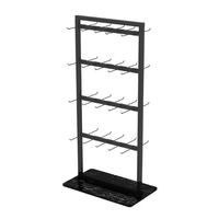 Magasin de détail en métal plage tongs magasin chaussures présentoir chaussettes présentoir support