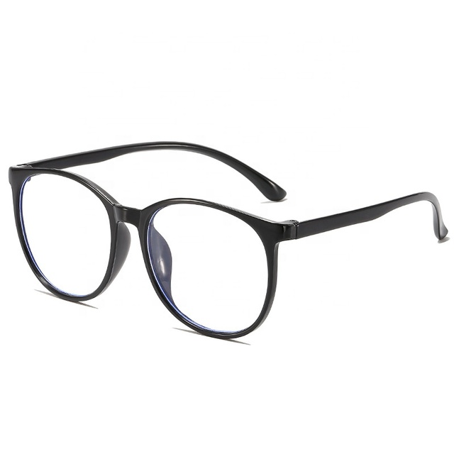 Wholesale TR90 Vintage Solid Red Cat Eye Spectacle Glasses Spring Hinge Optical Eyewear Anti-Blue Light Blocking for Men Women