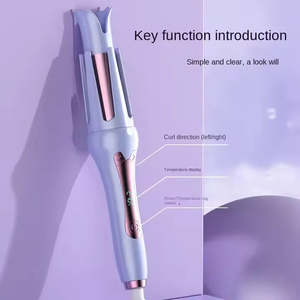 Mini fer à friser électrique portable avec conception d'oeufs moelleux automatique à ions négatifs pour les dortoirs à usage domestique - Product Image 2