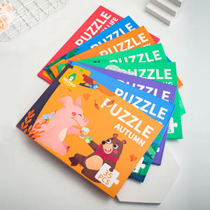 Boîte en carton personnalisée en gros avec impression laminée, puzzles unisexes de 101 à 500 pièces - Product Image 6