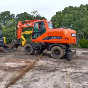 รถขุดตีนตะขาบ Doosan DH150W-7 มือสอง พร้อมมอเตอร์ Hino Isuzu ปั๊ม Kawasaki อะไหล่เกียร์ ราคาถูก - Product Image 1