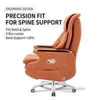 Fauteuil de massage électrique de luxe léger, multifonctionnel, inclinable et ergonomique pour usage domestique et commercial