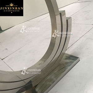 Table <span class=keywords><strong>console</strong></span> de couloir sur mesure en <span class=keywords><strong>marbre</strong></span> travertin <span class=keywords><strong>noir</strong></span> avec plateau en acier inoxydable rose gold - Product Image 3