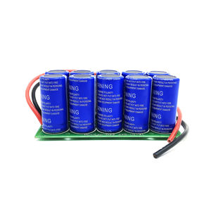 Nuovo di zecca 27V 12F per auto a doppio strato modulo supercondensatore 2.7V 120F Farad condensatore per alimentazione di riserva - Product Image 2