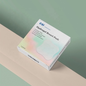 Almohadillas de Hidrogel CSI OEM Ultrafinas y Ultrasuaves con Patrón Sólido que Alivian Instantáneamente el Dolor en los Pezones, 4-8 Horas de Frío, Maternidad - Product Image 3