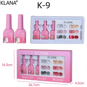 KLANA Offre Spéciale – Kit de 6 Gels UV pour Ongles 15ml – Gel Semi-Permanent Effet Œil de Chat Magnétique pour École, Salon et DIY - Product Image 6