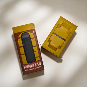 Caja de embalaje personalizada desechable con tira de apertura rápida para cartuchos de 2 gramos y viales de 3 ml - Product Image 1