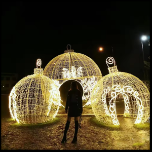 Boule lumineuse magique en cristal LED pour Noël, Nouvel An, lumière LED pour extérieur - Product Image 5