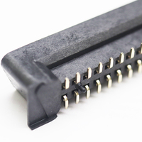 Conector de Cabezal de Caja de 2.54mm, Posiciones 34P, Largo 12.6mm, SMT, Altura 7.5mm, Distancia Entre Dos Columnas 11.0mm, Combinación de 34.09mm para PCB