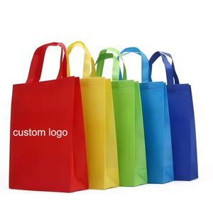 Non-woven Custom Eco-friendly <b>Tote</b> <b>Bag</b> for Shopping Advertising Promotion & Training Class with Logo Printing - Product Image 1