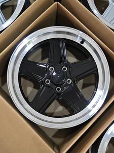 YQ cinque razze argento lega di alluminio fusione ruote auto un pezzo 16x8 16x9 17x8 17x9 - Product Image 4