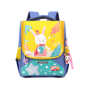 Children's Cartoon <b>Waterproof</b> <b>School</b> <b>Backpack</b> for Primary <b>School</b> Kindergarten Boys Girls Ultra-Light Weight-Reducing Zipper - Product Image 4