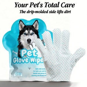 Mitaines de nettoyage jetables haut de gamme pour chiens et chats, sans rinçage, les plus vendues - Product Image 5