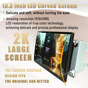 Pantalla curva de 13,3 pulgadas para Land Rover Range Rover Vogue L405 Sport L494 2013-2017 navegación de coche unidad principal automática Radio Multimedia - Product Image 3