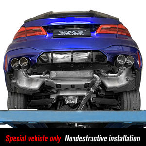 Sistema de escape Catback de acero inoxidable para <span class=keywords><strong>BMW</strong></span> 5 Series GT520 <span class=keywords><strong>525</strong></span> 530, silenciador de escape de rendimiento, tubo de escape Valvetronic - Product Image 5