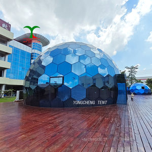 10M 15M verre géodésique hexagonal grand dôme tente pour la fête <span class=keywords><strong>de</strong></span> mariage <span class=keywords><strong>salle</strong></span> <span class=keywords><strong>de</strong></span> <span class=keywords><strong>réception</strong></span> <span class=keywords><strong>salle</strong></span> <span class=keywords><strong>de</strong></span> fonction toutes saisons - Product Image 3